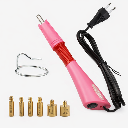 طقم كامل لتثبيت الفصوص والكريستال الحراري